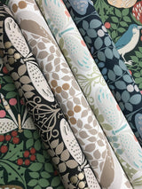 Wallpaper Butterfly Garden Wallpaper // Green Metallic