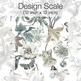 Wallpaper Butterfly House Wallpaper // Neutrals & Blues