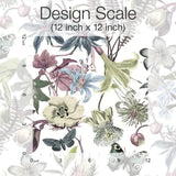 Wallpaper Butterfly House Wallpaper // White & Fuchsia