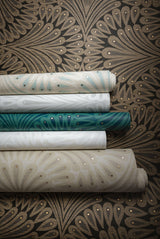 Wallpaper Cabaret Wallpaper // Beige Metallic