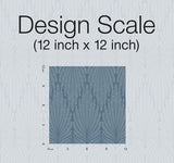 Wallpaper Café Society Wallpaper // Blue