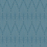 Wallpaper Café Society Wallpaper // Blue