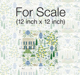 Wallpaper Camont Wallpaper // Blue & Green