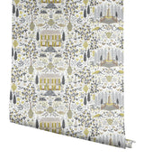 Wallpaper Camont Wallpaper // Linen & Gold