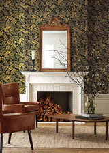 Wallpaper Canopy Wallpaper // Gold & Black