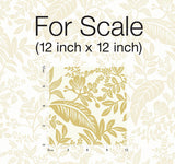 Wallpaper Canopy Wallpaper // Gold & White