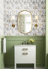 Wallpaper Canterbury Bells Wallpaper // Neutral