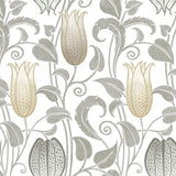 Wallpaper Canterbury Bells Wallpaper // Neutral