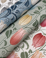 Wallpaper Canterbury Bells Wallpaper // Sage