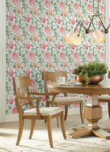 Wallpaper Canterbury Bells Wallpaper // White & Brights