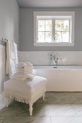 Wallpaper Canyon Weave Wallpaper // Blue