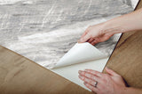Wallpaper Carrara Horizontal Peel & Stick Wallpaper // Grey
