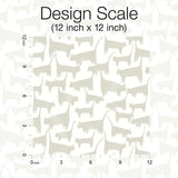 Wallpaper Cat Tails Peel & Stick Wallpaper // Beige