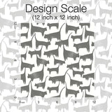 Wallpaper Cat Tails Peel & Stick Wallpaper // Black