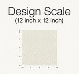 Wallpaper Catherdral Damask Wallpaper // Taupe