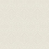 Wallpaper Catherdral Damask Wallpaper // Taupe