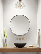 Wallpaper Catherdral Damask Wallpaper // White