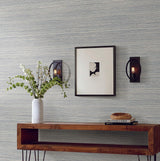 Wallpaper Cattail Weave Peel & Stick Wallpaper // Blue