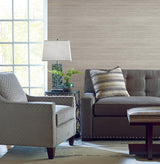 Wallpaper Cattail Weave Peel & Stick Wallpaper // Brown