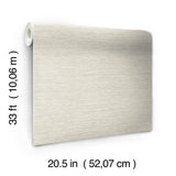 Wallpaper Challis Woven Wallpaper // Beige