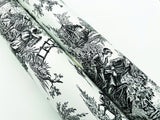 Wallpaper Champagne Toile Wallpaper // Black & White