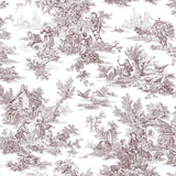 Wallpaper Champagne Toile Wallpaper // Black & White