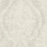 Wallpaper Charleston Damask Wallpaper // Cream