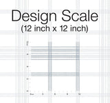 Wallpaper Charter Plaid Wallpaper // Blue