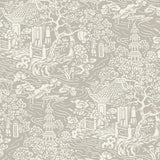 Wallpaper Chinoiserie Wallpaper // Beige
