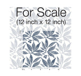 Wallpaper Chokeberry Block Print Wallpaper // Navy & White