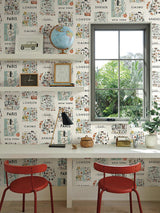 Wallpaper City Maps Peel & Stick Wallpaper // Mint