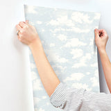 Wallpaper Cloud Cover Wallpaper // Blue