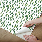Wallpaper Club House Peel & Stick Wallpaper // Palm Green