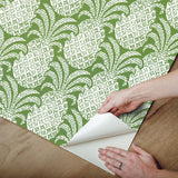 Wallpaper Colony Club Peel & Stick Wallpaper // Palm Green
