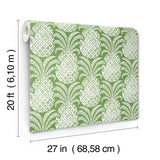 Wallpaper Colony Club Peel & Stick Wallpaper // Palm Green