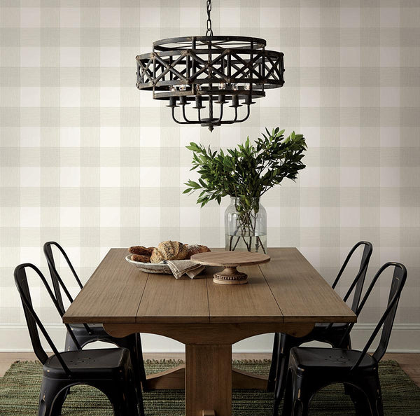 Wallpaper Common Thread Wallpaper // Fog Green