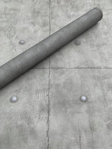 Wallpaper Concrete Wallpaper // Dark Grey & Copper Metallic