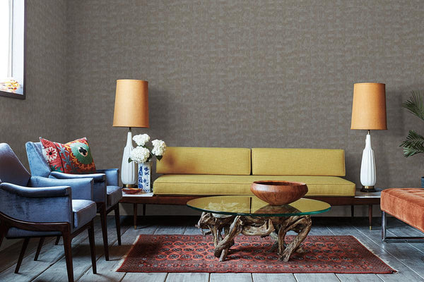 Wallpaper Conservation Wallpaper // Brown & Grey