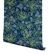 Wallpaper Cornflower Wallpaper // Purple & Green