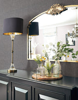 Wallpaper Cottage Basket Wallpaper // Black