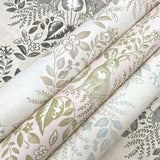 Wallpaper Cottontail Toile Premium Peel + Stick Wallpaper // Duck Egg