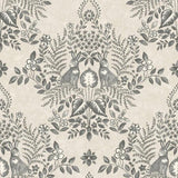 Wallpaper Cottontail Toile Premium Peel + Stick Wallpaper // Linen & Charcoal