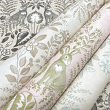 Wallpaper Cottontail Toile Premium Peel + Stick Wallpaper // Pink & Chartreuse