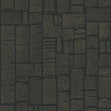 Wallpaper Crafted Editorial Wallpaper // Black & Gold Metallic