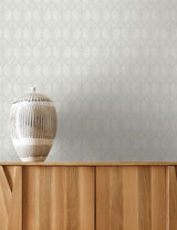 Wallpaper Craftsman Wallpaper // Grey