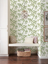 Wallpaper Creeping Fig Vine Wallpaper // Green