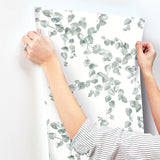 Wallpaper Creeping Fig Vine Wallpaper // Sage