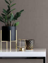 Wallpaper Crosshatch String Wallpaper // Black & Grey