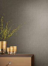 Wallpaper Crosshatch String Wallpaper // Black & Grey