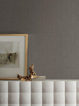 Wallpaper Crosshatch String Wallpaper // Black & Grey